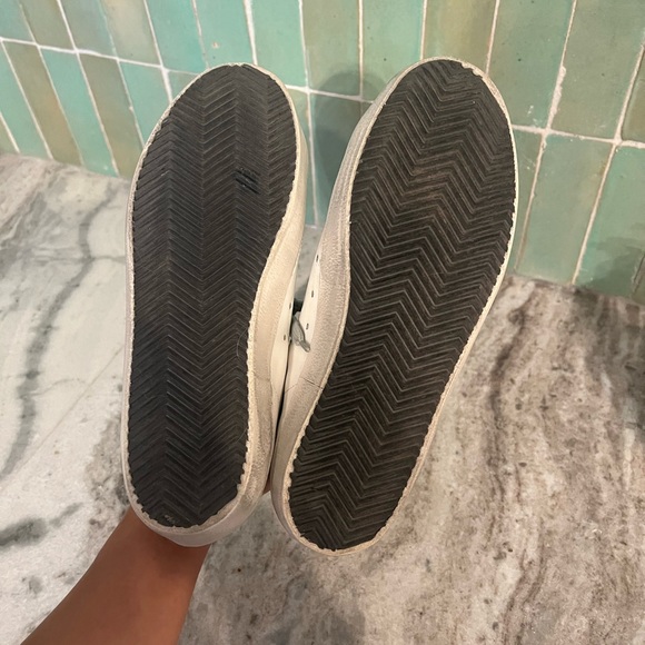 GGDB Golden Goose Superstars 38 Sneakers Red White Blue - Picture 11 of 12